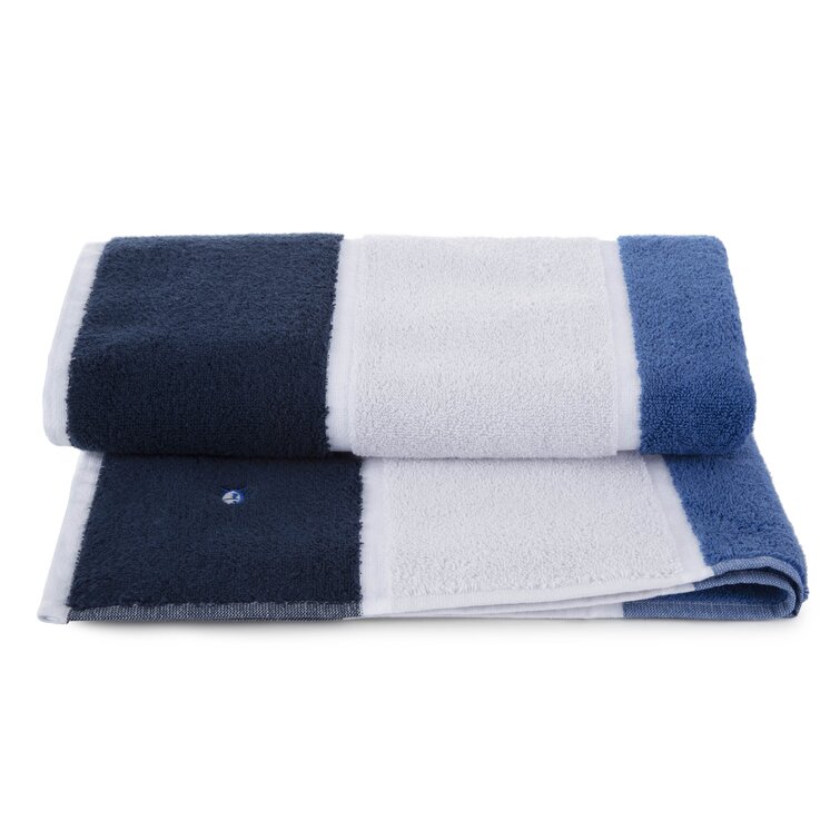 Navy and gray discount towels